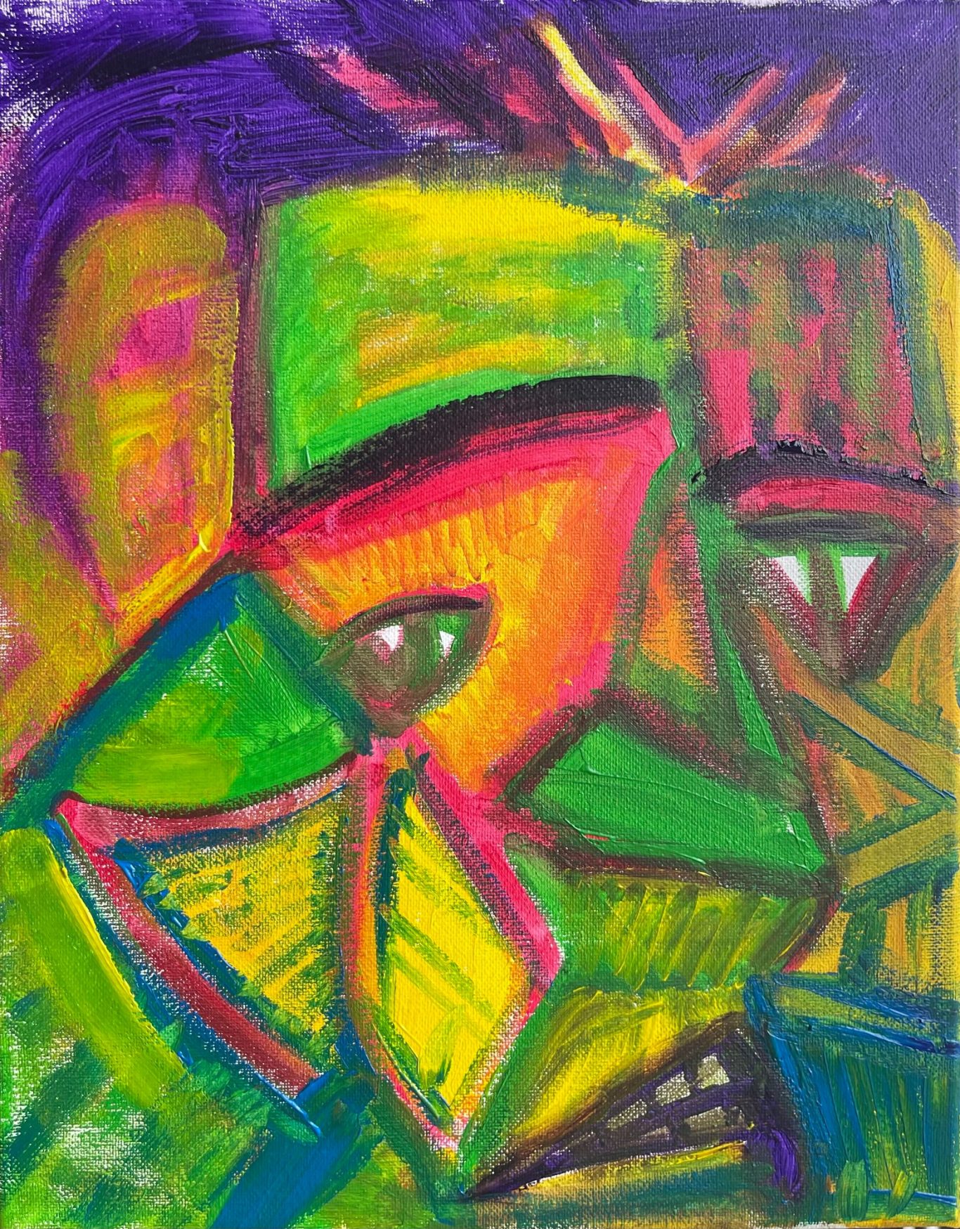 Abstract Self Portrait