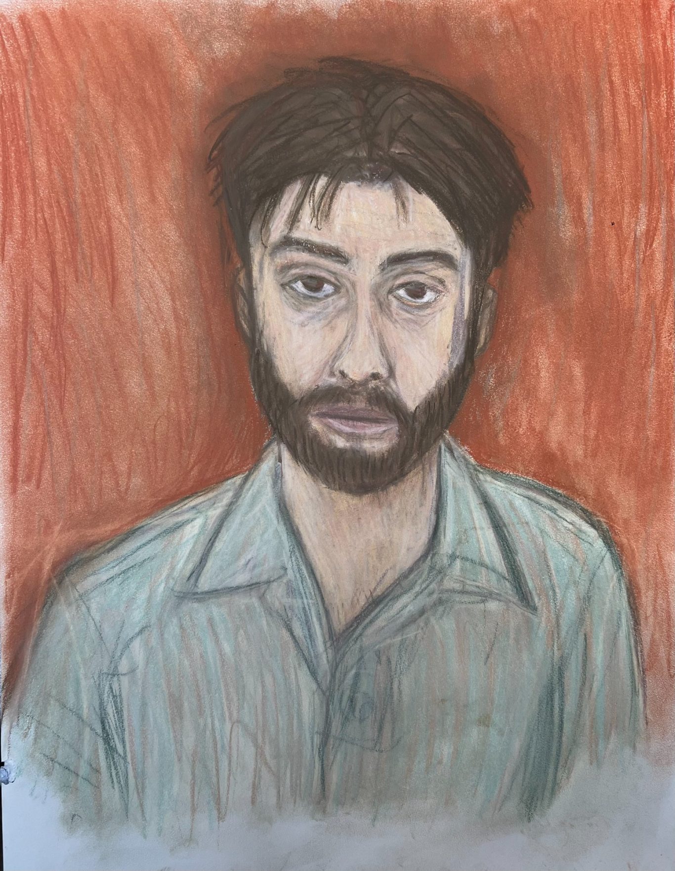 "Tired" - Self Portrait